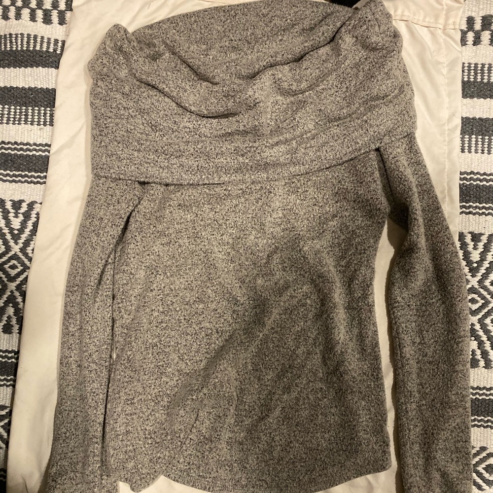 Off the shoulder sweater